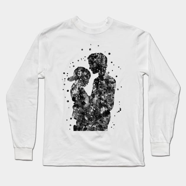 Father and son Long Sleeve T-Shirt by RosaliArt